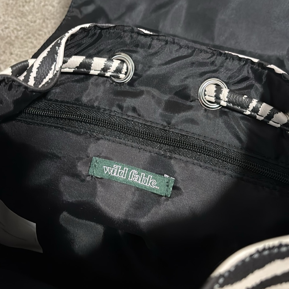 Wild Fable Zebra Print Backpack - Picture 4 of 8